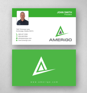 Business Card Design by chandrayaan.creative for Amerigo Property Inspections, LLC | Design: #20694673