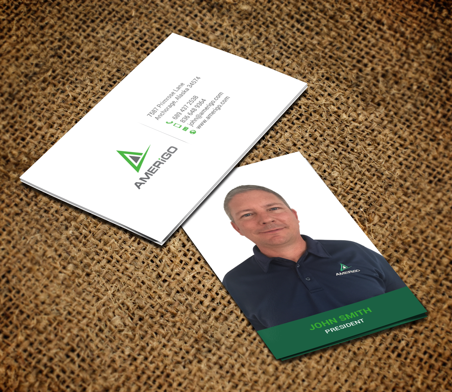 Business Card Design by chandrayaan.creative for Amerigo Property Inspections, LLC | Design #20694683