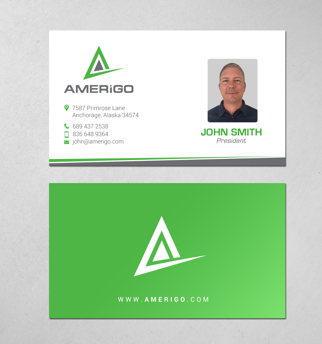 Business Card Design by chandrayaan.creative for Amerigo Property Inspections, LLC | Design #20723766