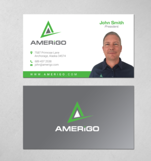 Business Card Design by chandrayaan.creative for Amerigo Property Inspections, LLC | Design: #20723769