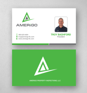 Business Card Design by chandrayaan.creative for Amerigo Property Inspections, LLC | Design: #20773737