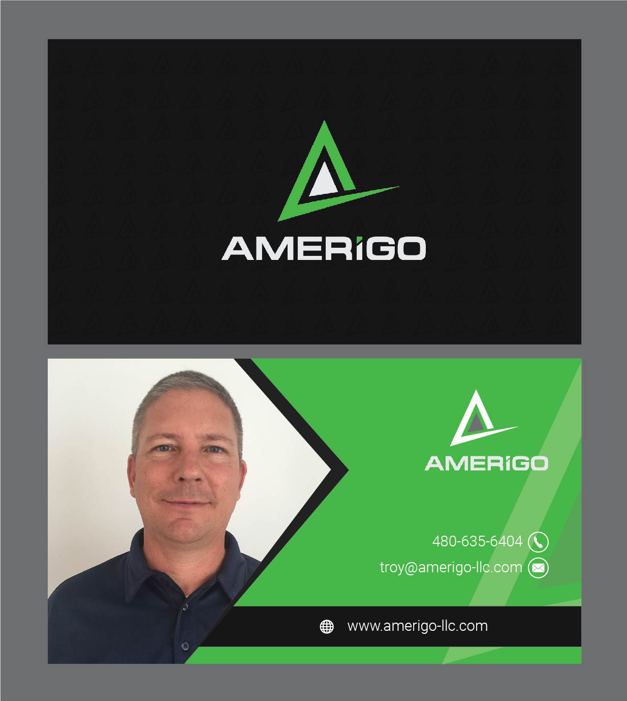 Business Card Design by A Y A N for Amerigo Property Inspections, LLC | Design #20695190