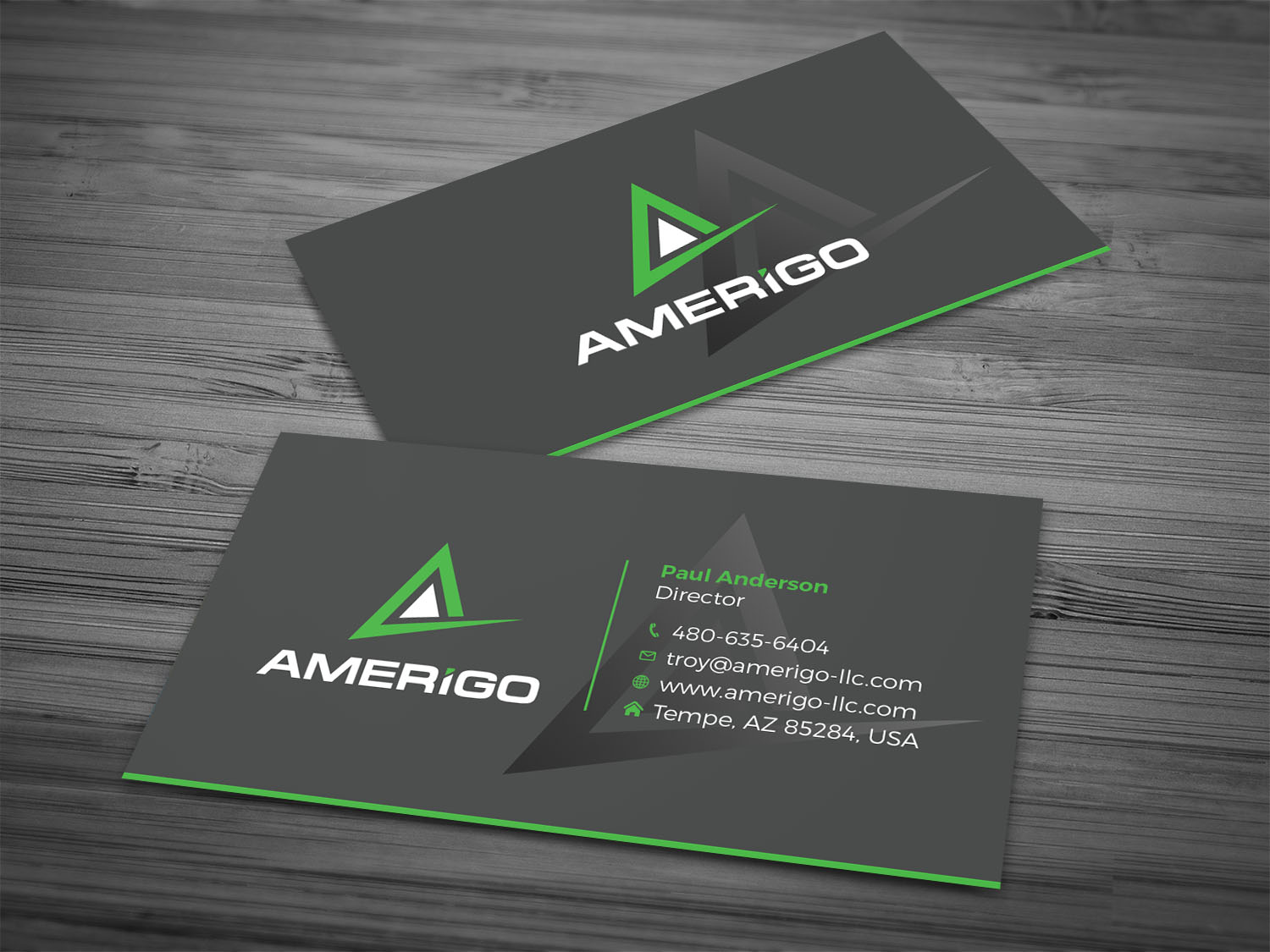 Business Card Design by Tripti Ranjan Gain for Amerigo Property Inspections, LLC | Design #20685751