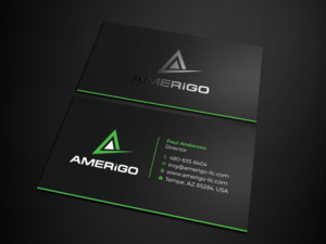 Business Card Design by Tripti Ranjan Gain for Amerigo Property Inspections, LLC | Design: #20685758