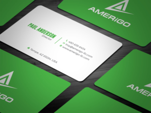 Business Card Design by Tripti Ranjan Gain for Amerigo Property Inspections, LLC | Design: #20685762
