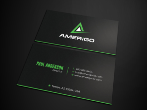 Business Card Design by Tripti Ranjan Gain for Amerigo Property Inspections, LLC | Design: #20685763