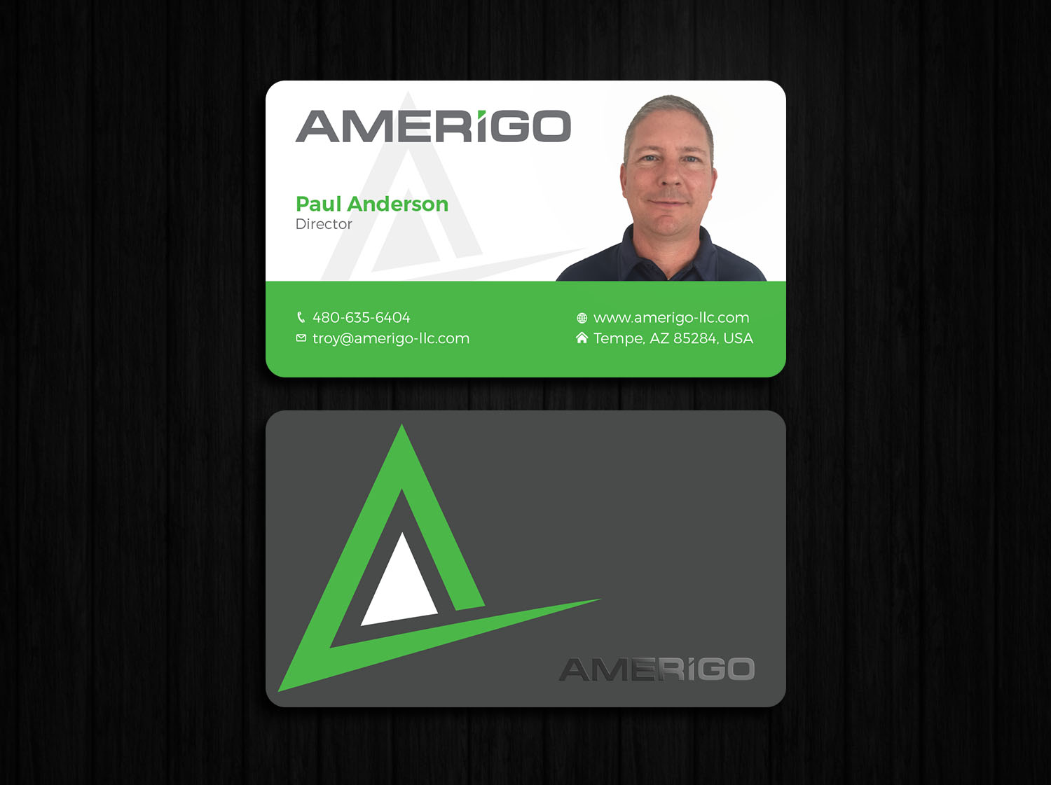 Business Card Design by Tripti Ranjan Gain for Amerigo Property Inspections, LLC | Design #20685775