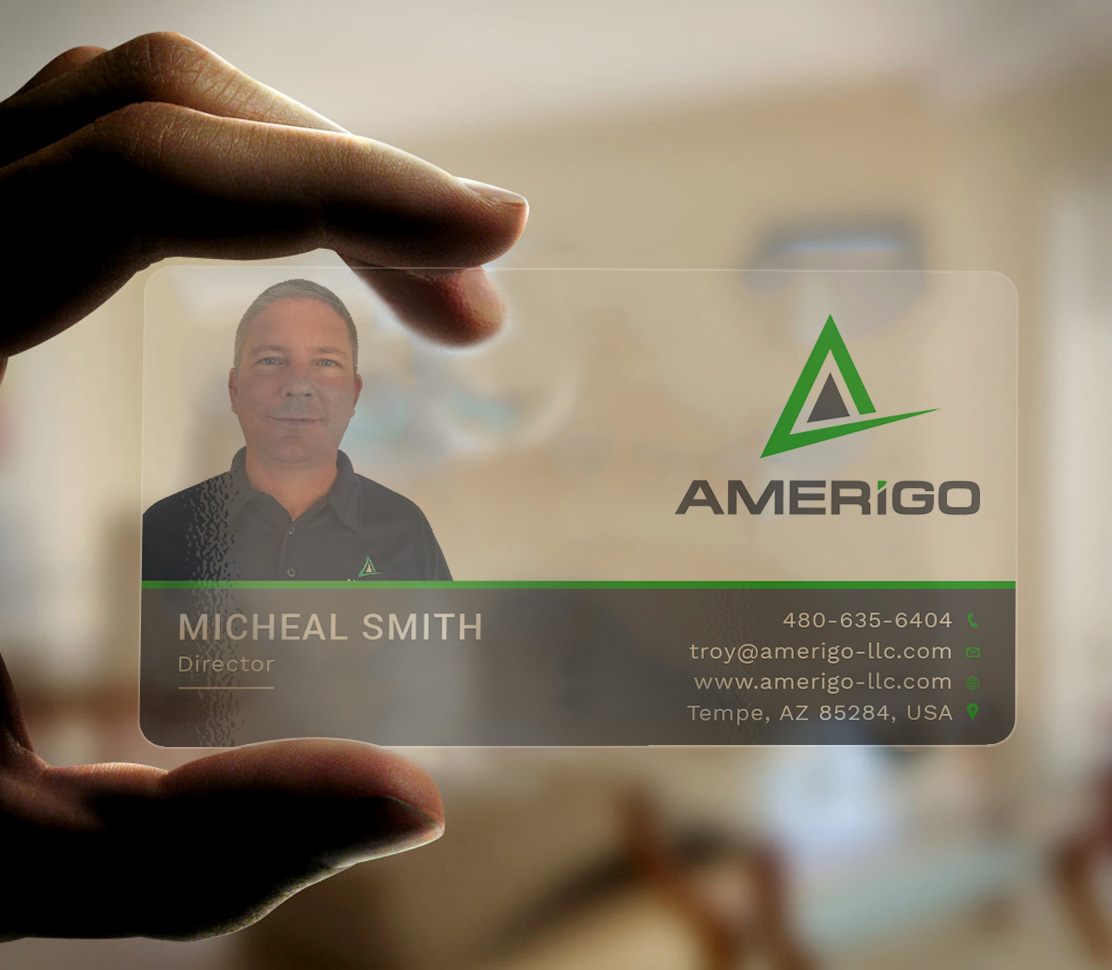 Business Card Design by Tripti Ranjan Gain for Amerigo Property Inspections, LLC | Design #20685782