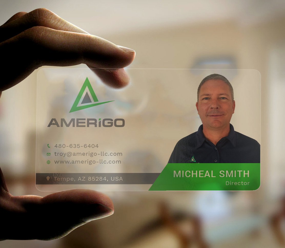 Design de Carte de Visite par Tripti Ranjan Gain pour Amerigo Property Inspections, LLC | Design #20685783