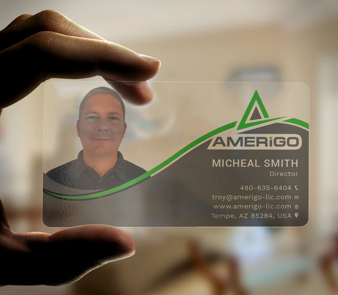 Business Card Design by Tripti Ranjan Gain for Amerigo Property Inspections, LLC | Design #20685805