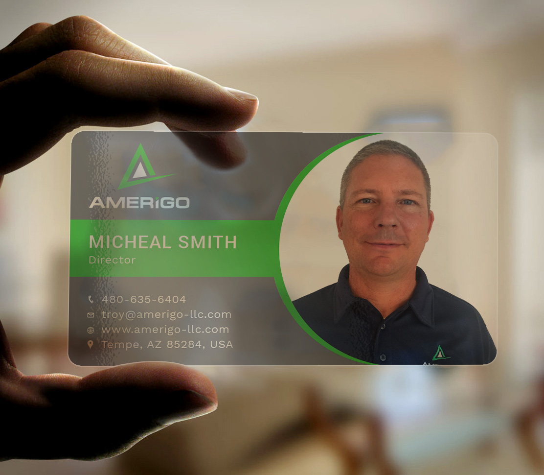 Business Card Design by Tripti Ranjan Gain for Amerigo Property Inspections, LLC | Design #20685809