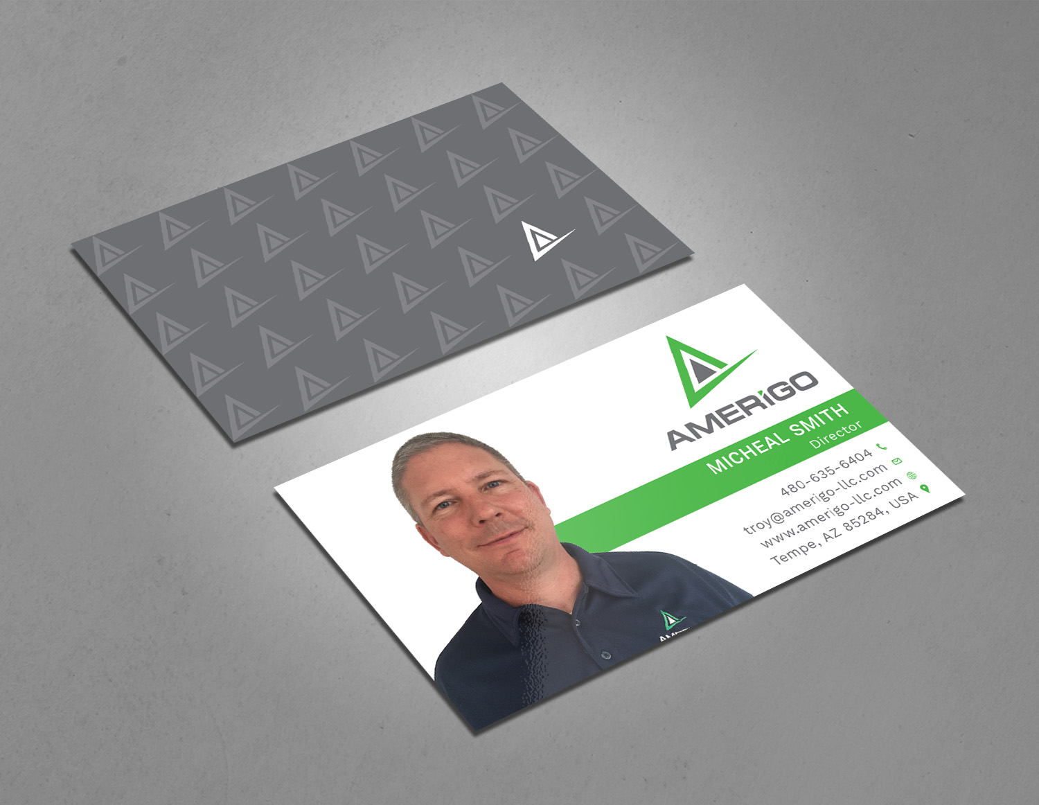 Business Card Design by Tripti Ranjan Gain for Amerigo Property Inspections, LLC | Design #20685838