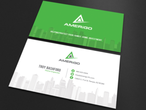 Business Card Design by Tamil Tech for Amerigo Property Inspections, LLC | Design #20720218