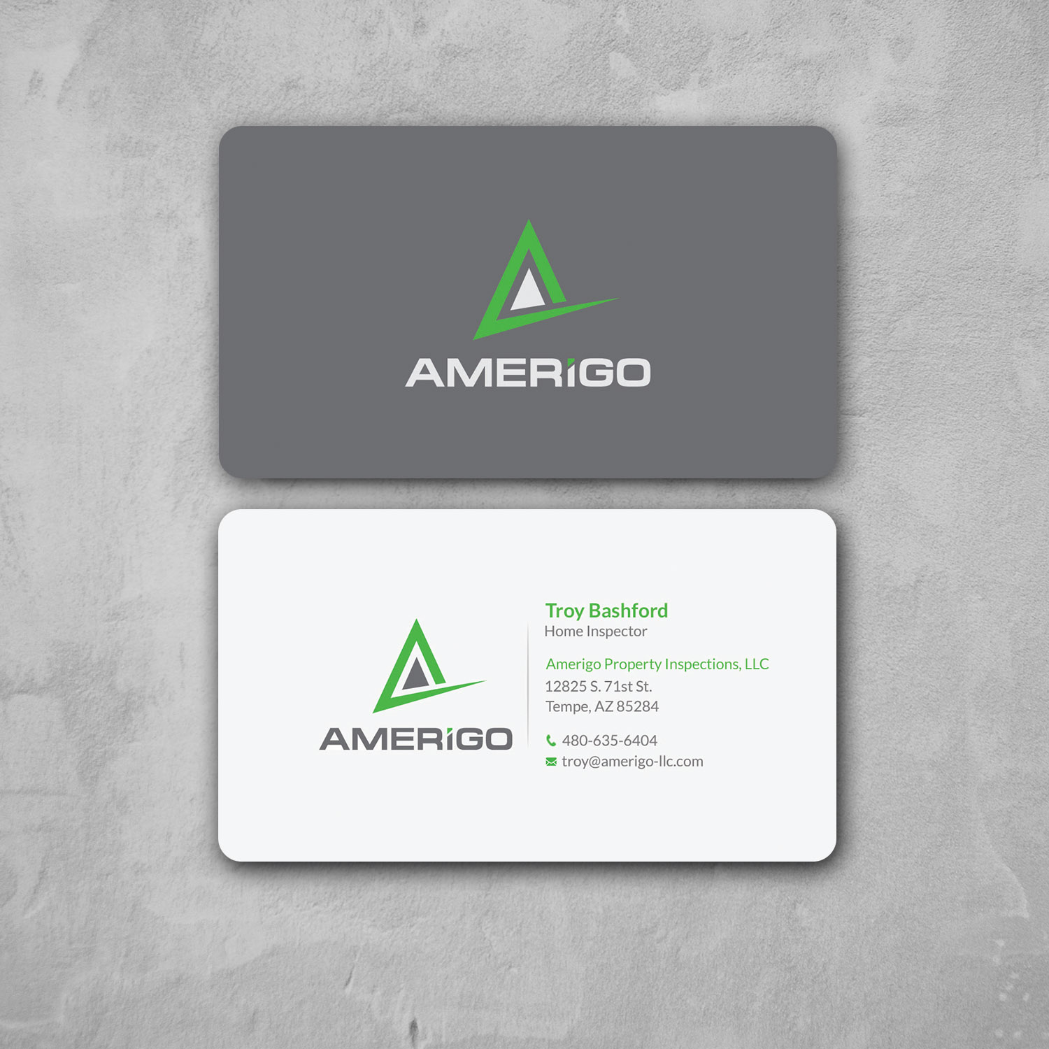 Business Card Design by Srabon55014 for Amerigo Property Inspections, LLC | Design #20745338