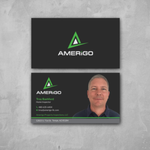 Business Card Design by Srabon55014 for Amerigo Property Inspections, LLC | Design: #20745445