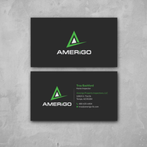 Business Card Design by Srabon55014 for Amerigo Property Inspections, LLC | Design: #20745461