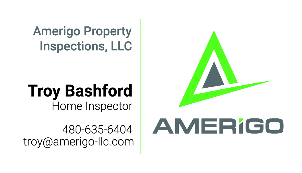 Business Card Design by Ksana for Amerigo Property Inspections, LLC | Design #20730511