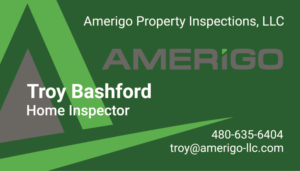 Business Card Design by Ksana for Amerigo Property Inspections, LLC | Design: #20730513
