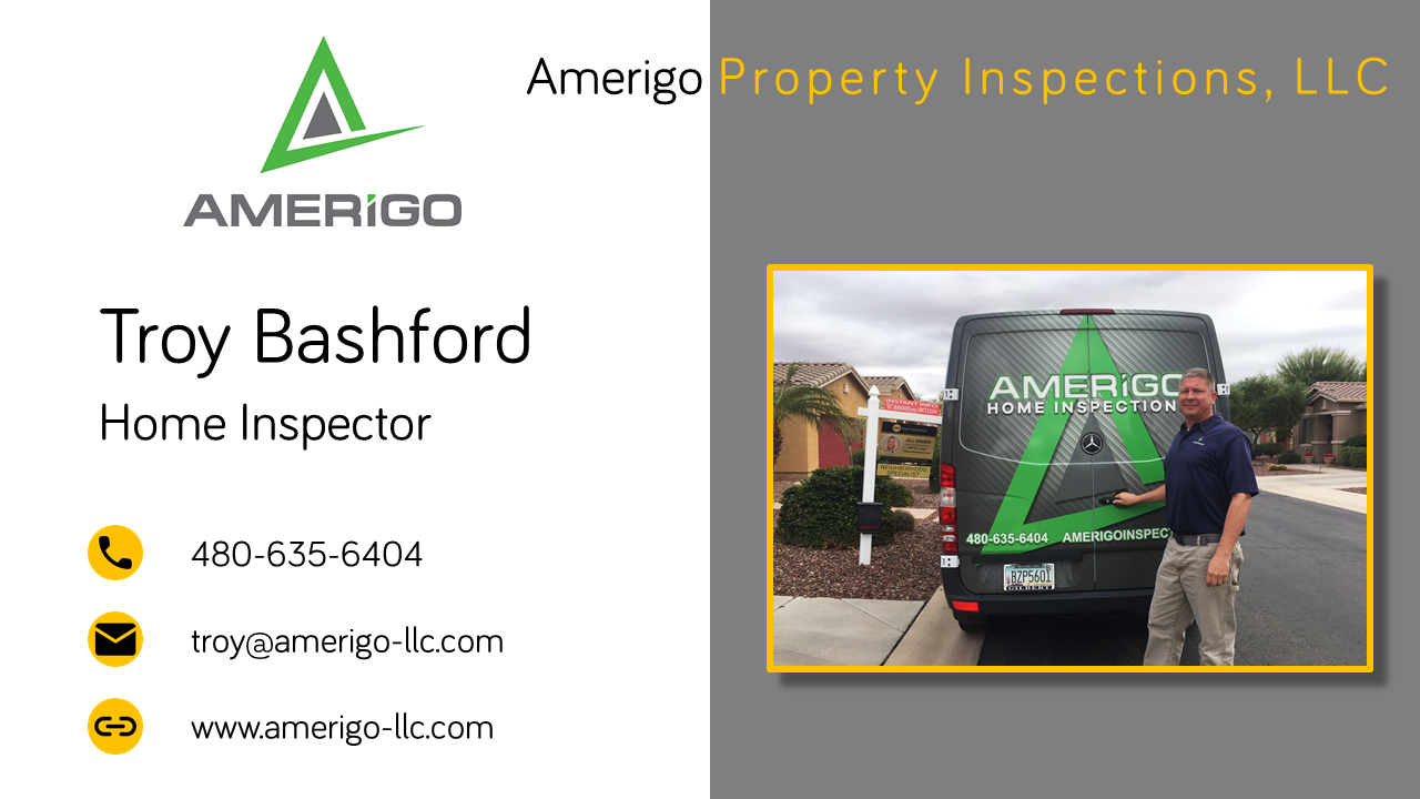 Business Card Design by aristejo14 for Amerigo Property Inspections, LLC | Design #20728794