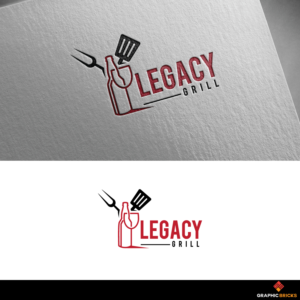 Legacy Grill | Logo Design by Graphic Bricks
