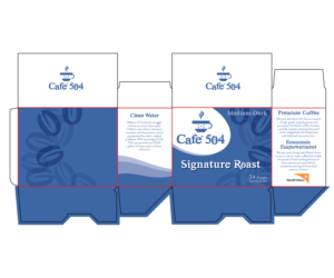 Coffee 504 K-Cup | Diseño de Empaque por Buck Tornado