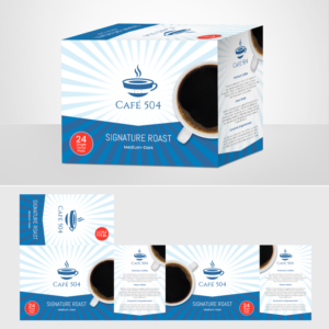 Coffee 504 K-Cup | Packaging Design by Taya Bright