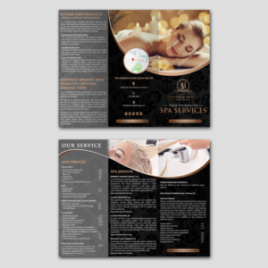 Brochure and Flyer Design for Salon and Spa | Diseño de Flyer por aspiremedia
