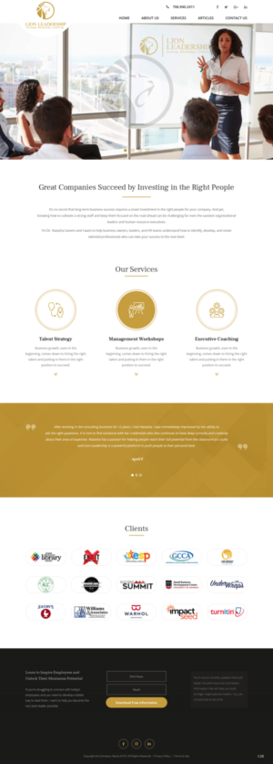 Web Design by pb for this project | Design: #20697526
