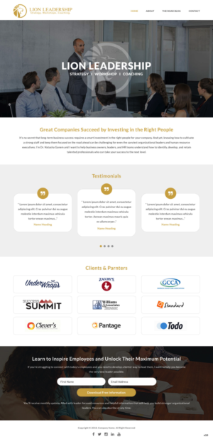 Web Design by pb for this project | Design: #20697533