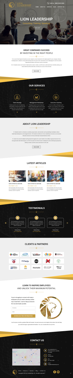 Web Design by pb for this project | Design: #20725032