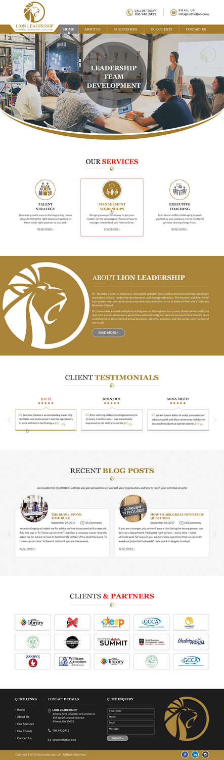 Web-Design von Infinitive Technology für dieses Projekt | Design #20739510