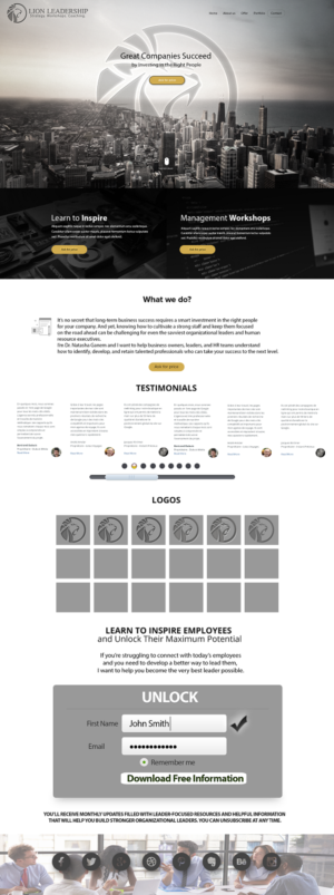 Web Design by Grebowiec Peter for this project | Design #20714383