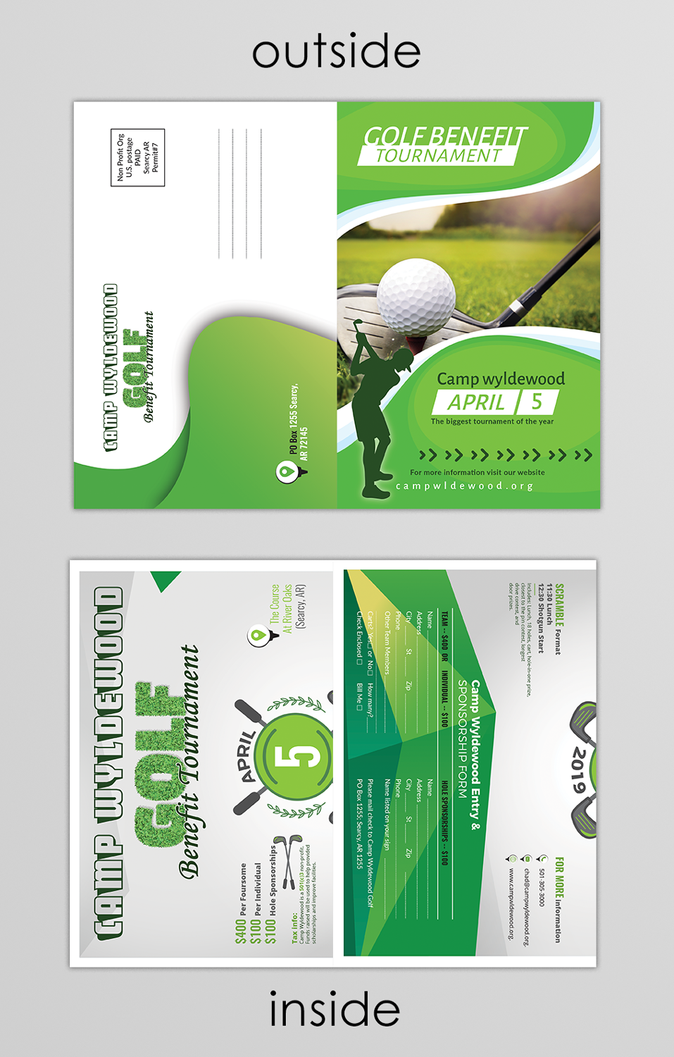 Brochure Design by ilovedesign1 for Camp Wyldewood | Design #20729470