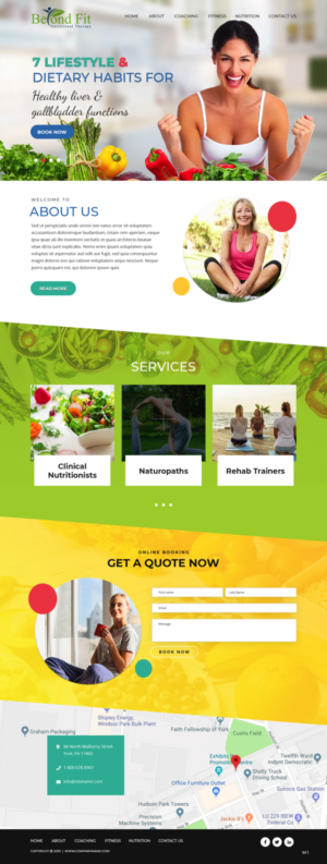 Web Design by pb for this project | Design: #20705413