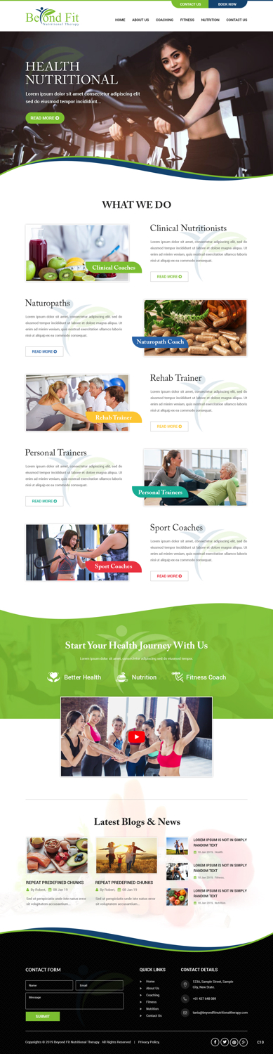 Web Design by pb for this project | Design #20717113