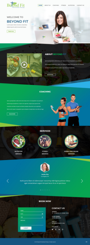 Web Design by pb for this project | Design: #20717115