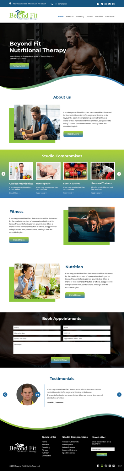 Web Design by pb for this project | Design #20717116