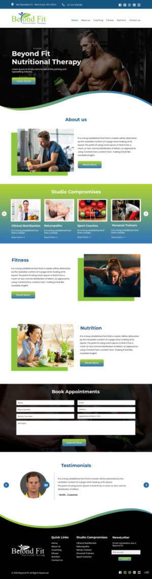 Web Design by pb for this project | Design: #20717116
