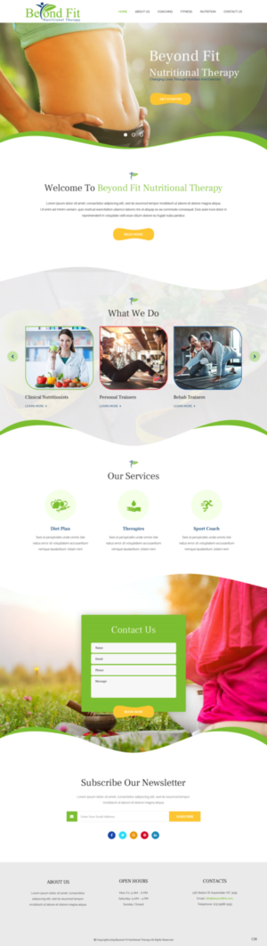 Web Design by pb for this project | Design: #20717117