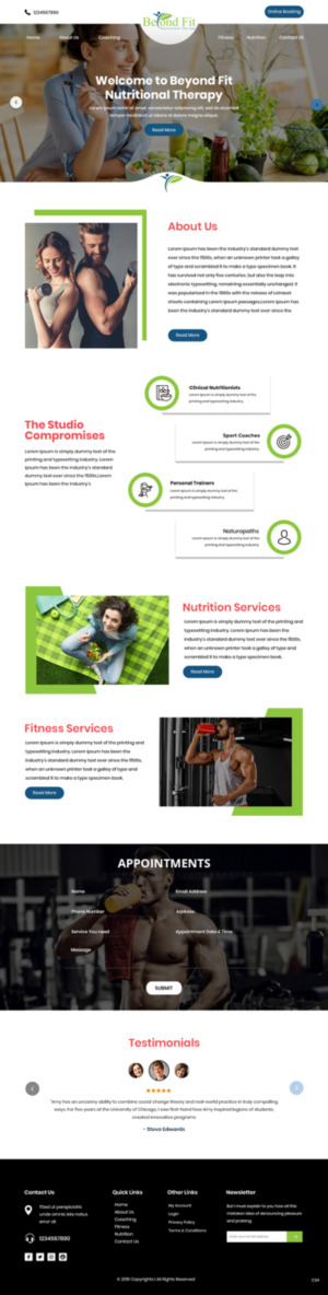 Web Design by pb for this project | Design: #20717118