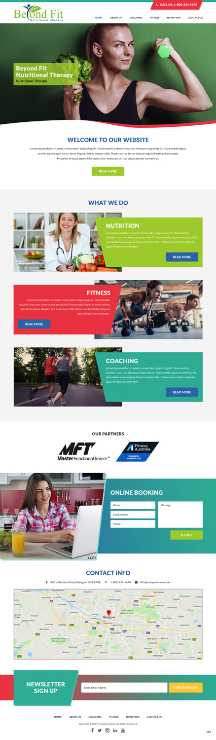 Web Design by pb for this project | Design #20724957