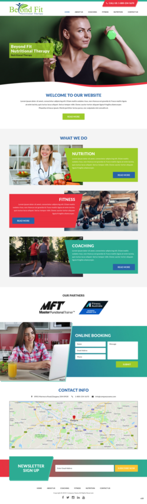 Web Design by pb for this project | Design: #20724957