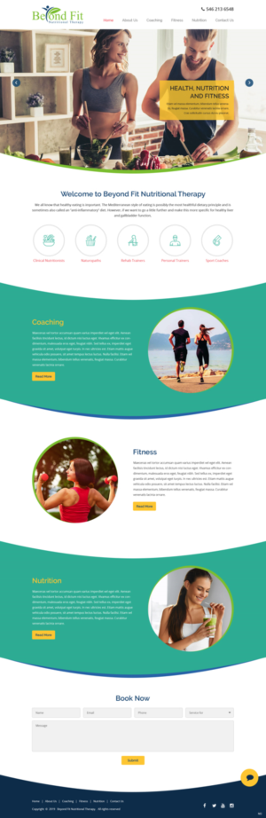 Web Design by pb for this project | Design: #20724960