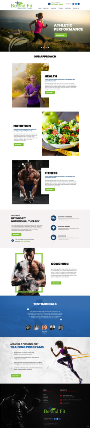 Web Design by pb for this project | Design: #20724962