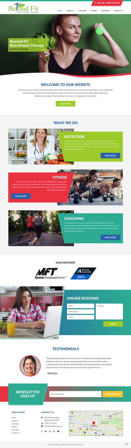 Web Design by pb for this project | Design: #20778008