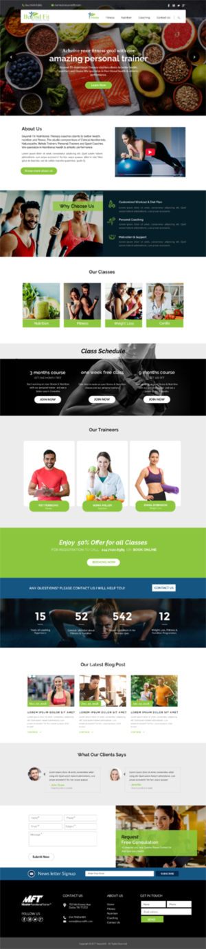 Web Design by chandrayaan.creative for this project | Design #20712893