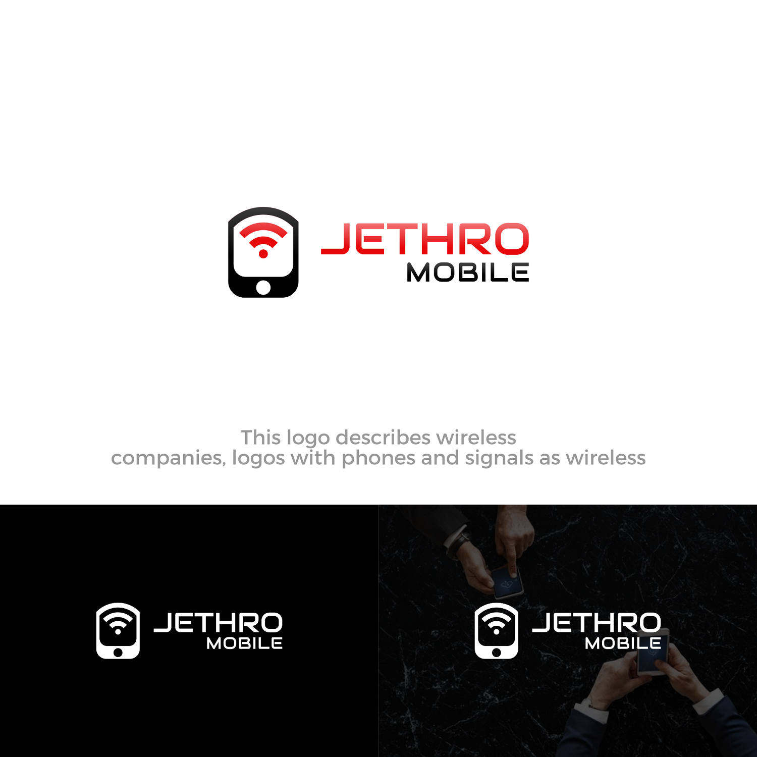Logo Design by zatsukiki for Jethro Senior Technology Ltd. | Design #20700490