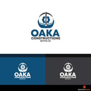 Oaka Constructions QLD Pty Ltd | Logo Design by Graphic Bricks