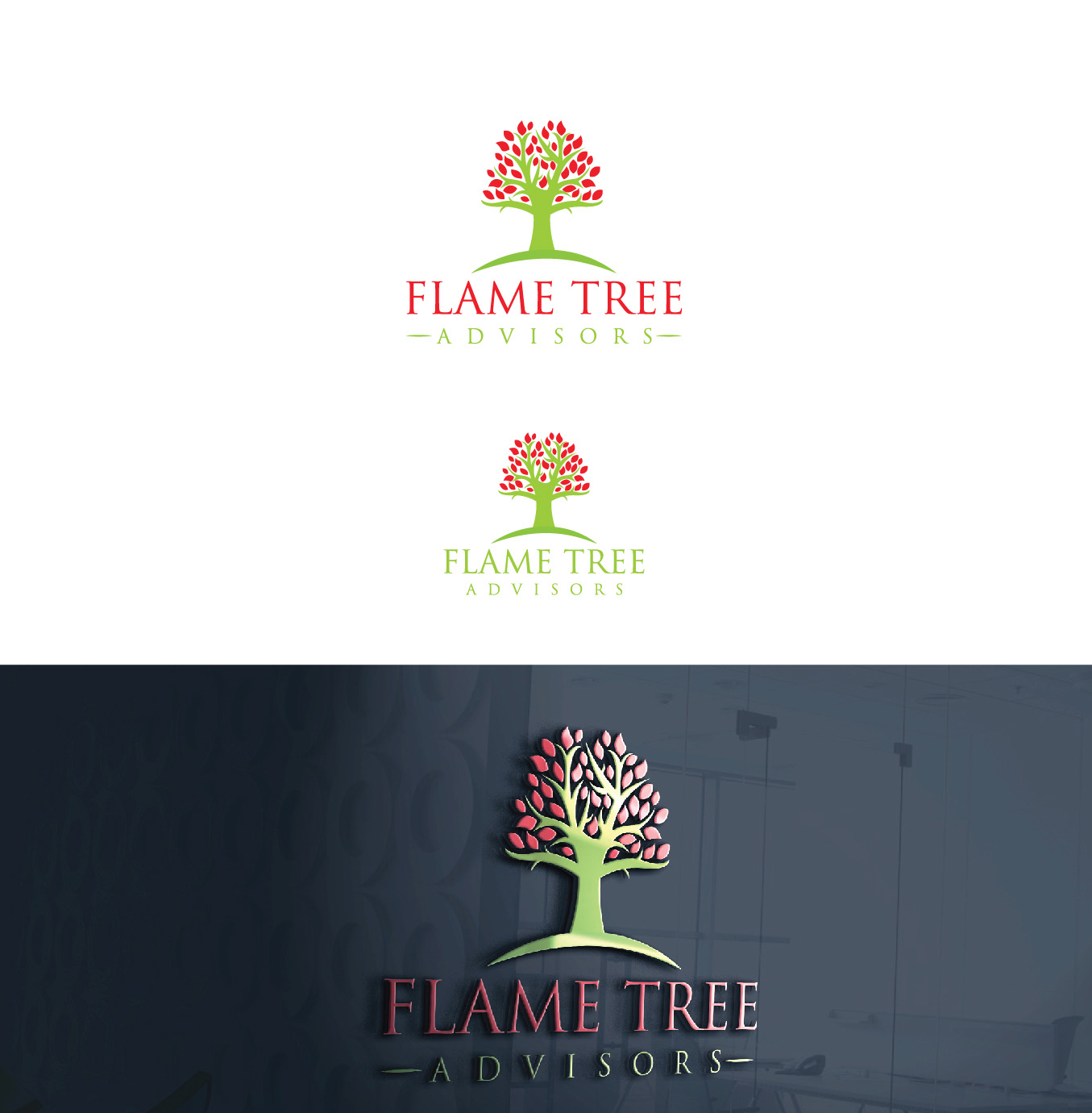 Logo Design by Ves-Boycheva for Flame Tree Advisors | Design #20703868