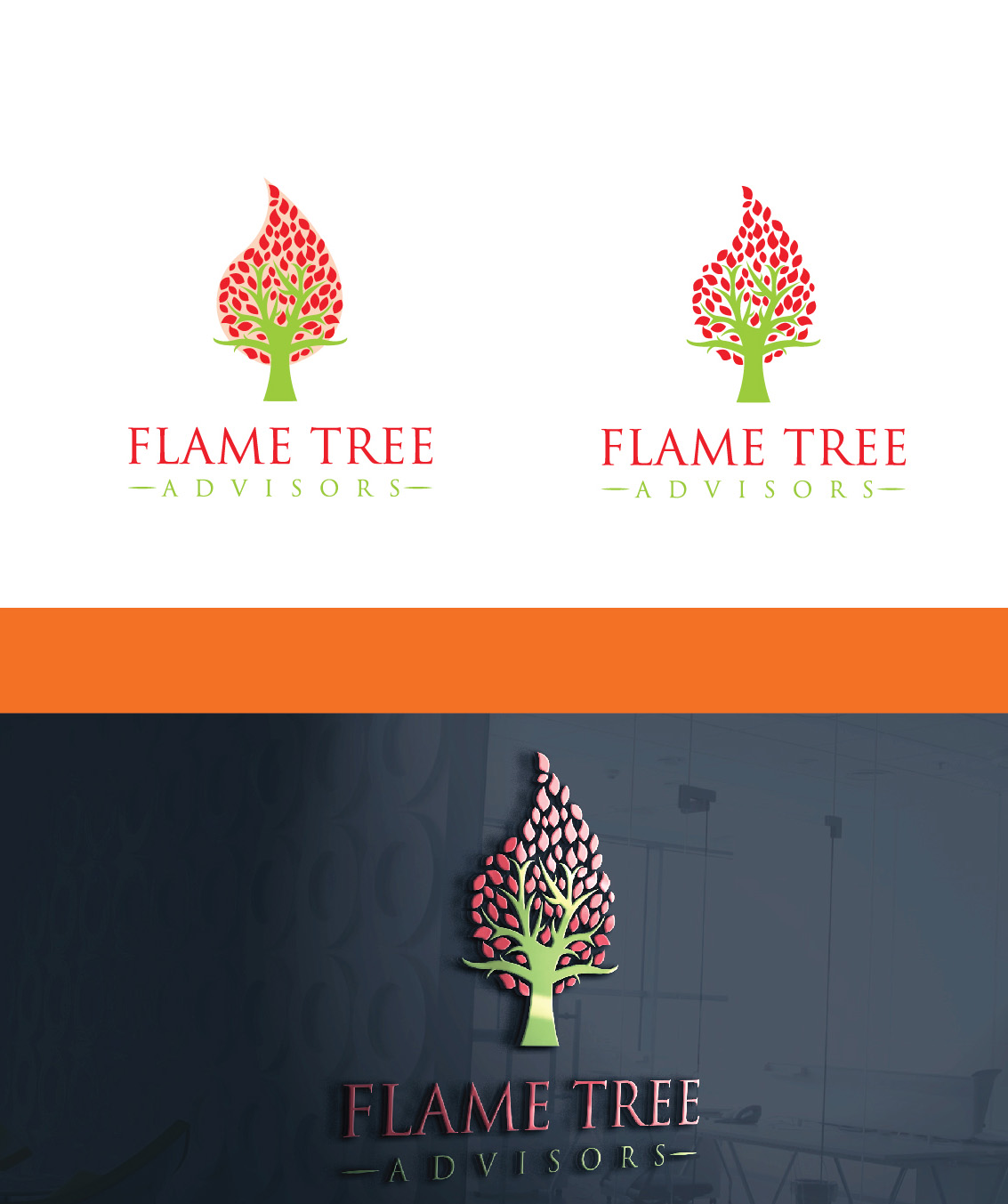 Logo Design by Ves-Boycheva for Flame Tree Advisors | Design #20703940